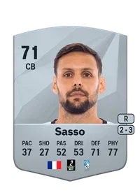 Vincent Sasso Common 71 Overall Rating