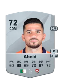 Mehdi Abeid Common 72 Overall Rating