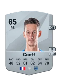 Alexandre Coeff Common 65 Overall Rating