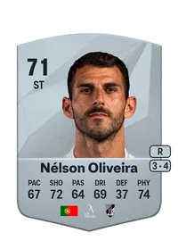 Nélson Oliveira Common 71 Overall Rating