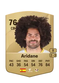 Aridane Common 76 Overall Rating