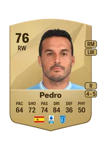 Pedro Common 76 Overall Rating