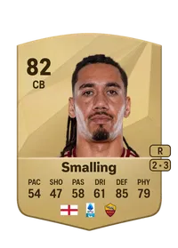 Chris Smalling Common 82 Overall Rating