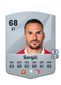 Dejan Sorgić Common 68 Overall Rating