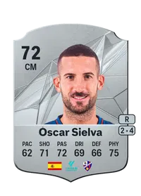 Óscar Sielva Rare 72 Overall Rating