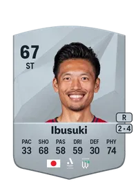 Hiroshi Ibusuki Common 67 Overall Rating