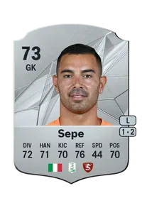 Luigi Sepe Rare 73 Overall Rating