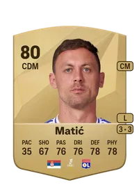 Nemanja Matić Common 80 Overall Rating