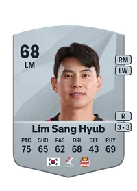 Lim Sang Hyub Common 68 Overall Rating