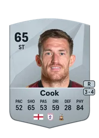 Andy Cook Common 65 Overall Rating