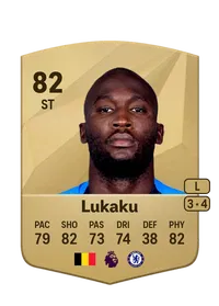 Romelu Lukaku Common 82 Overall Rating