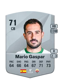 Mario Gaspar Common 71 Overall Rating