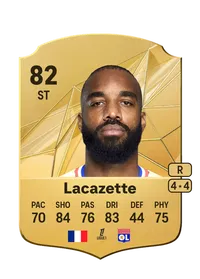 Alexandre Lacazette Rare 82 Overall Rating