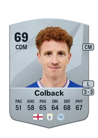 Jack Colback Common 69 Overall Rating