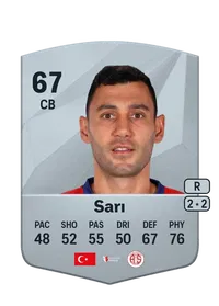 Veysel Sarı Common 67 Overall Rating