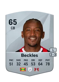 Omar Beckles Common 65 Overall Rating