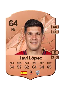 Javi López Rare 64 Overall Rating