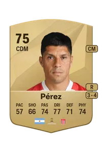 Enzo Pérez Common 75 Overall Rating