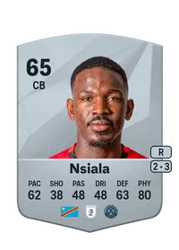 Toto Nsiala Common 65 Overall Rating