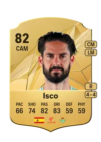 Isco Rare 82 Overall Rating