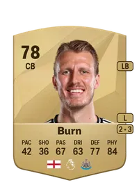 Dan Burn Common 78 Overall Rating