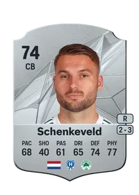 Bart Schenkeveld Rare 74 Overall Rating