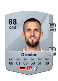 Dominick Drexler Common 68 Overall Rating