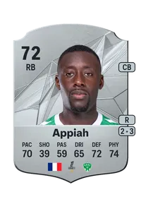 Dennis Appiah Rare 72 Overall Rating