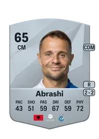 Amir Abrashi Common 65 Overall Rating