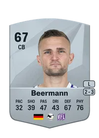 Timo Beermann Common 67 Overall Rating