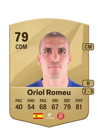 Oriol Romeu Common 79 Overall Rating