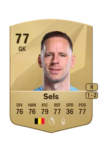 Matz Sels Common 77 Overall Rating