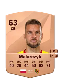 Piotr Malarczyk Common 63 Overall Rating