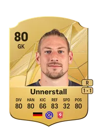 Lars Unnerstall Rare 80 Overall Rating