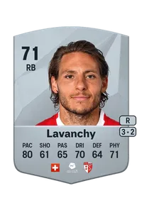 Numa Lavanchy Common 71 Overall Rating