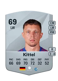 Sonny Kittel Common 69 Overall Rating