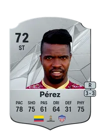 Marco Pérez Rare 72 Overall Rating