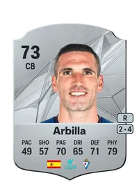 Arbilla Rare 73 Overall Rating