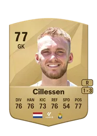 Jasper Cillessen Common 77 Overall Rating