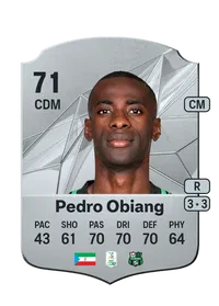 Pedro Obiang Rare 71 Overall Rating