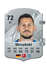 Steven Skrzybski Rare 72 Overall Rating