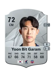 Yoon Bit Garam Rare 72 Overall Rating