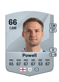 Nick Powell Common 66 Overall Rating