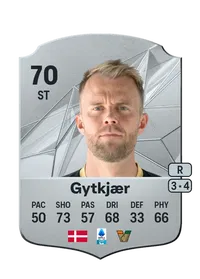 Christian Gytkjær Rare 70 Overall Rating