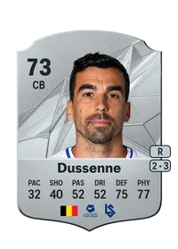 Noë Dussenne Rare 73 Overall Rating