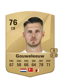 Jeffrey Gouweleeuw Common 76 Overall Rating