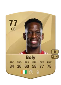 Willy Boly Common 77 Overall Rating