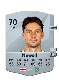 Joe Newell Common 70 Overall Rating