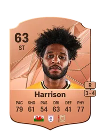 Ellis Harrison Rare 63 Overall Rating