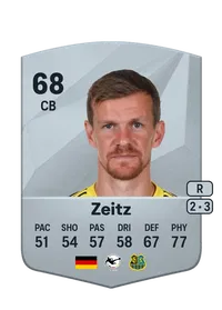 Manuel Zeitz Common 68 Overall Rating